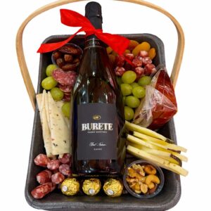 Cesta San Valentín Gourmet – Quesos